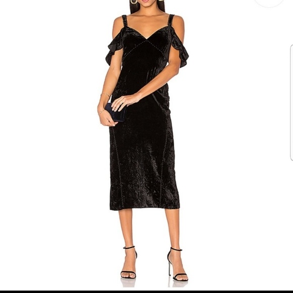 rachel zoe velvet dress